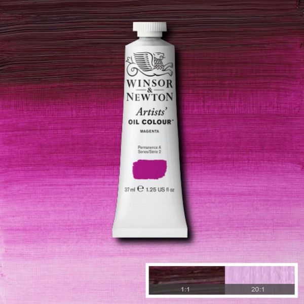 Winsor & Newton Artists Oil Paint Magenta S2 37ml