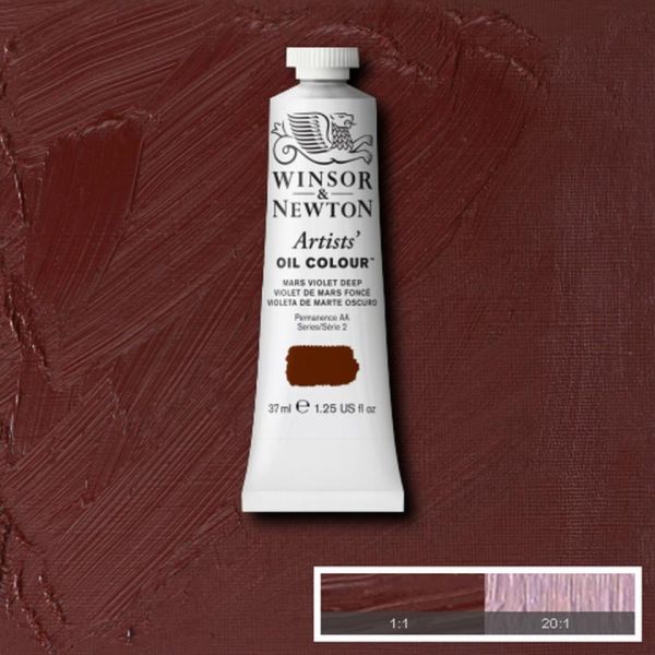 Winsor & Newton Artists Oil Paint Mars Violet Deep S2 37ml
