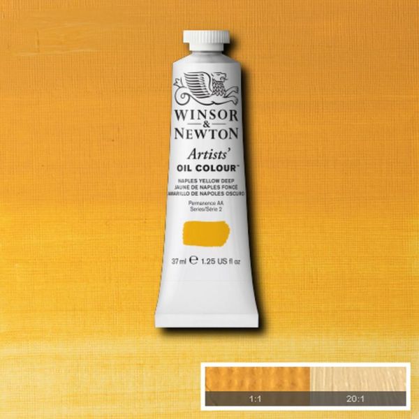 Winsor & Newton Artists Oil Paint Naples Yellow Deep S2 37ml