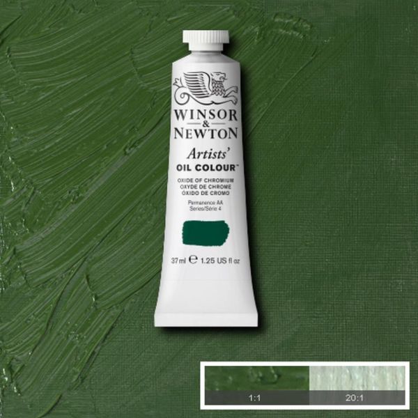 Winsor & Newton Artists Oil Paint Oxide Of Chromium S4 37ml