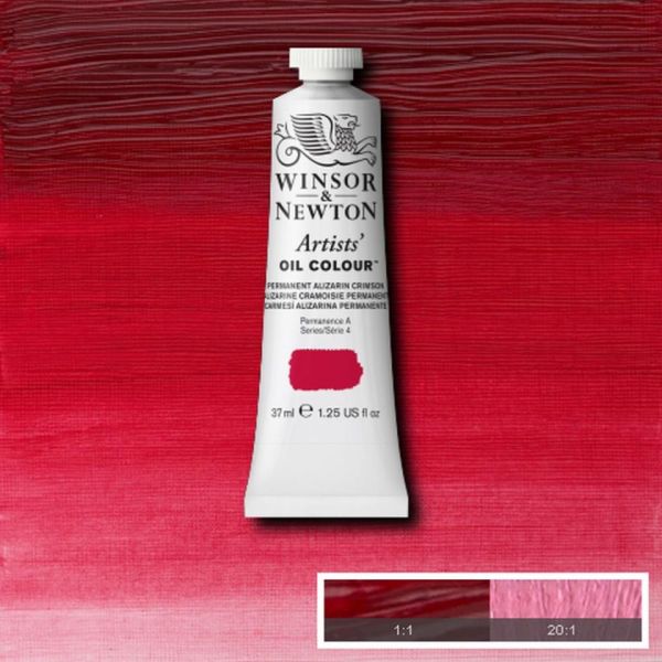 Winsor & Newton Artists Oil Paint Perm Alizarin Crimson Hue S4 37ml