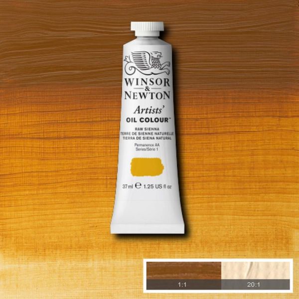 Winsor & Newton Artists Oil Paint Raw Sienna S1 37ml