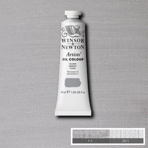 Winsor & Newton Artists Oil Paint Silver S2