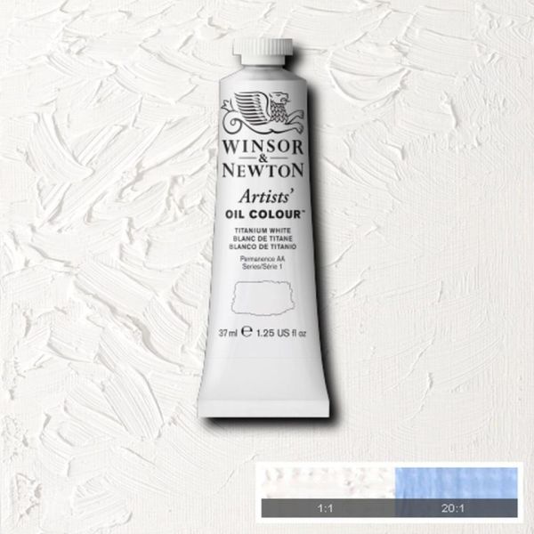 Winsor & Newton Artists Oil Paint Titanium White S1 37ml