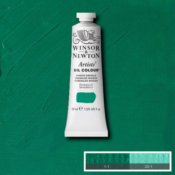 Winsor & Newton Artists Oil Paint Winsor Emerald S2 37ml