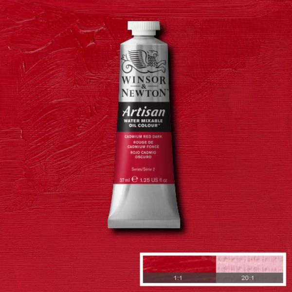 Winsor & Newton Artisan Water-Mixable Oil Paint S2 Cadmium Red Dark