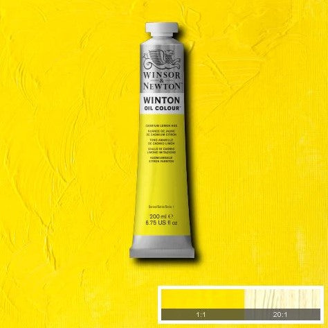 Winsor & Newton Winton Oil Paint Cadmium Lemon Hue 37ml