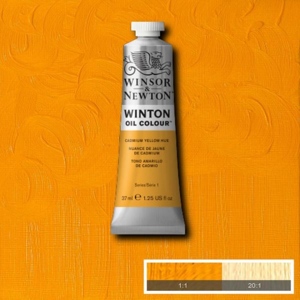 Winsor & Newton Winton Oil Paint Cadmium Yellow Hue 37ml