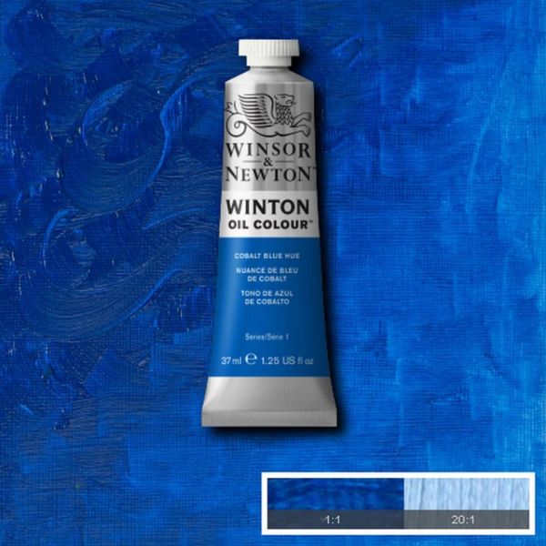 Winsor & Newton Winton Oil Paint Cobalt Blue Hue 37ml