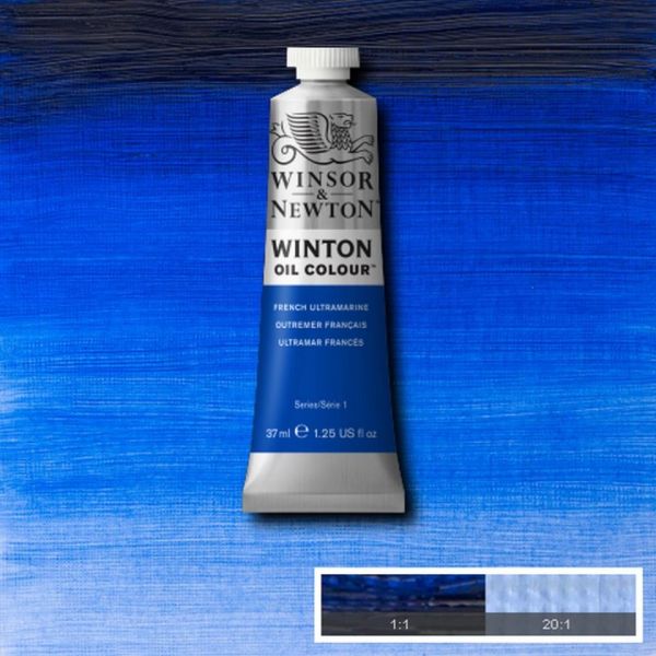 Winsor & Newton Winton Oil Paint French Ultramarine 37ml