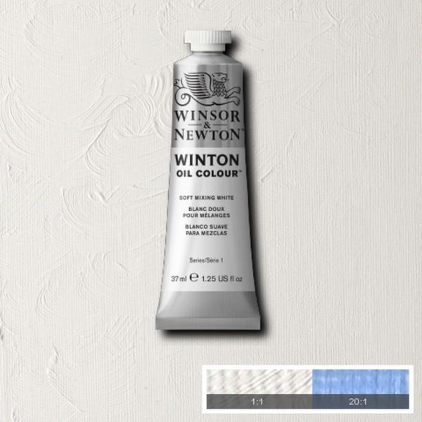 Winsor & Newton Winton Oil Paint Soft Mixing White 37ml