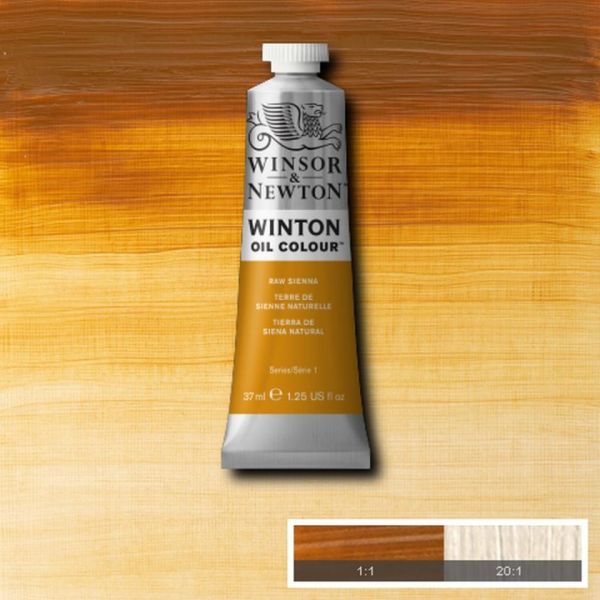 Winsor & Newton Winton Oil Paint Raw Sienna 37ml