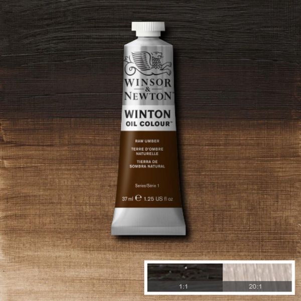Winsor & Newton Winton Oil Paint Raw Umber 37ml