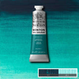 Winsor & Newton Winton Oil Paint Viridian Hue 37ml