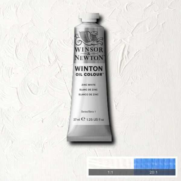 Winsor & Newton Winton Oil Paint Zinc White 37ml