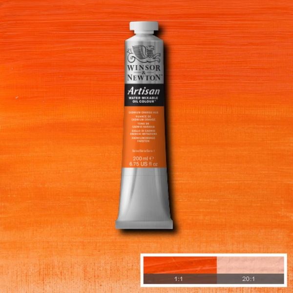 Winsor & Newton Artisan Water-Mixable Oil Paint S1 Cadmium Orange Hue