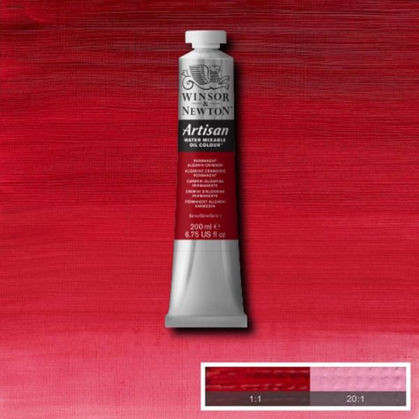 Winsor & Newton Artisan Water-Mixable Oil Paint S1 Permanent Alizarin Crimson
