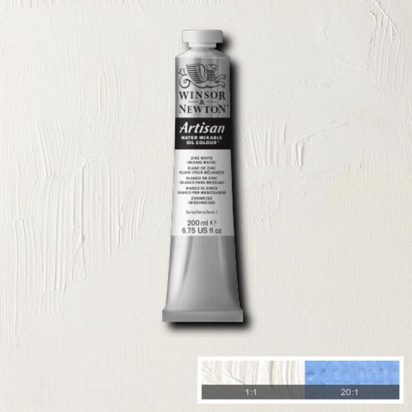Winsor & Newton Artisan Water-Mixable Oil Paint S1 ZINC WHITE