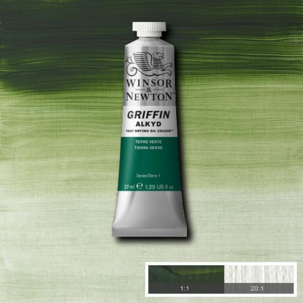 Winsor & Newton Griffin Alkyd Fast Drying Oil Paint Terre Verte S1 37ml