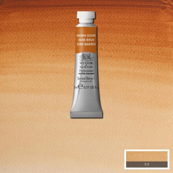 Winsor & Newton Professional Watercolour Paint S1 Brown Ochre