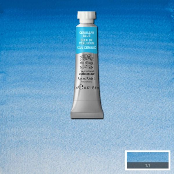 Winsor & Newton Professional Watercolour Paint S3 Cerulean Blue