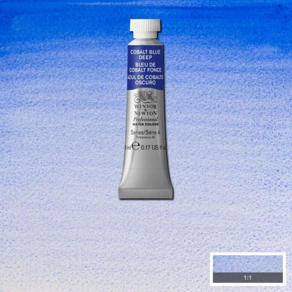 Winsor & Newton Professional Watercolour Paint S4 Cobalt Blue Deep