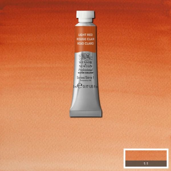 Winsor & Newton Professional Watercolour Paint S1 Light Red