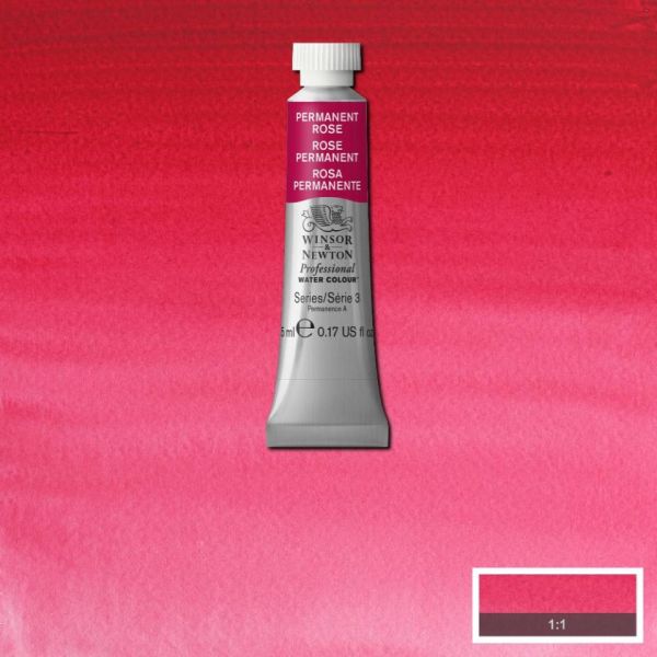 Winsor & Newton Professional Watercolour Paint S3 Permanent Rose