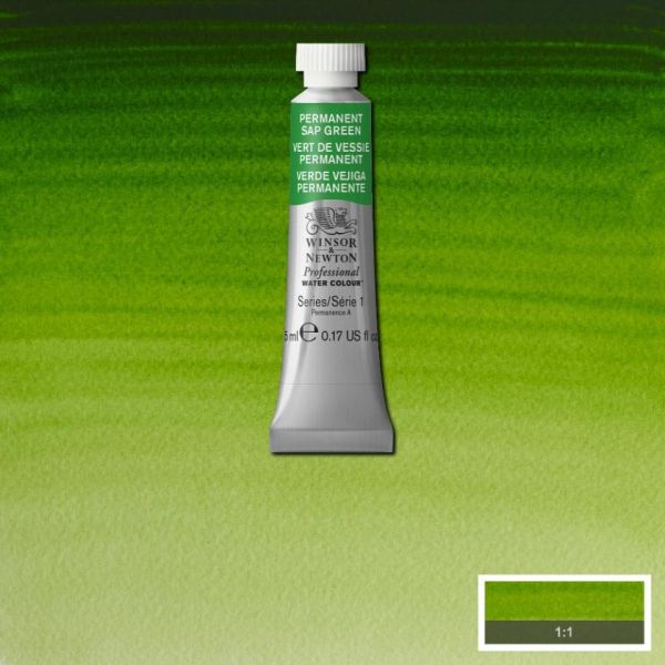 Winsor & Newton Professional Watercolour Paint S1 Permanent Sap Green