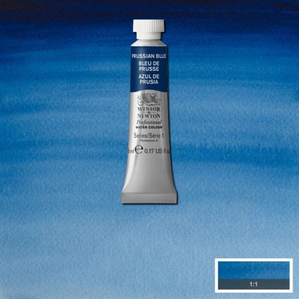 Winsor & Newton Professional Watercolour Paint S1 Prussian Blue