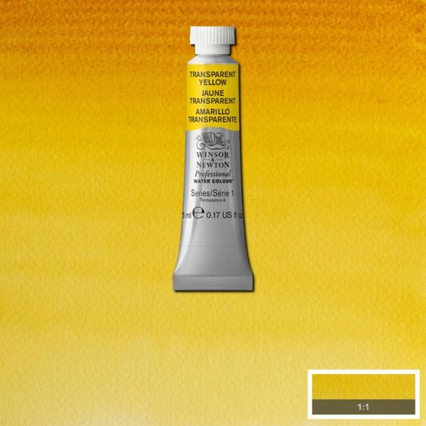 Winsor & Newton Professional Watercolour Paint S1 Transparent Yellow