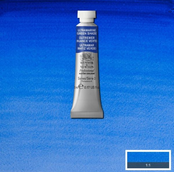 Winsor & Newton Professional Watercolour Paint S2 Ultramarine Green Shade