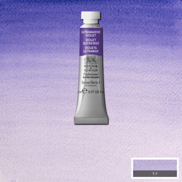 Winsor & Newton Professional Watercolour Paint S2 Ultramarine Violet