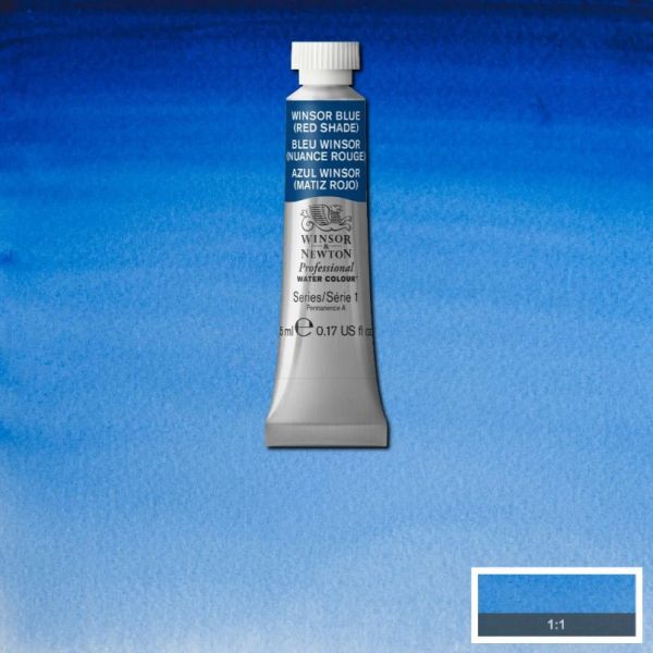 Winsor & Newton Professional Watercolour Paint S1 Winsor Blue Red Shade