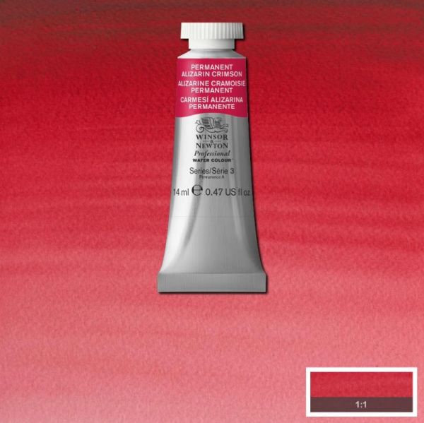Winsor & Newton Professional Watercolour Paint S3 Perm Alzarin Crimson