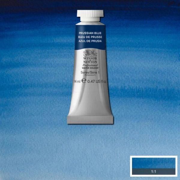 Winsor & Newton Professional Watercolour Paint S1 Pruss Blue