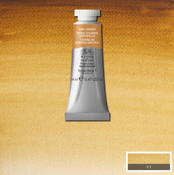 Winsor & Newton Professional Watercolour Paint S1 Raw Umber