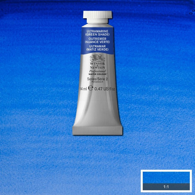 Winsor & Newton Professional Watercolour Paint S2 Ultramarine Green Shade