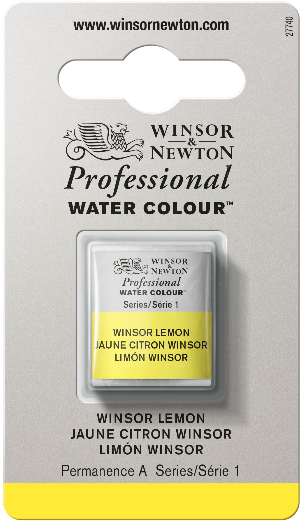 Winsor & Newton Professional Watercolour Paint S1 Winsor Lemon