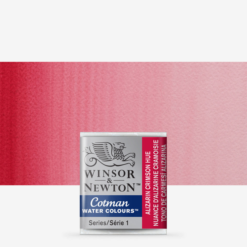Winsor & Newton Cotman Watercolour Paint Alizarin Crimson Hue