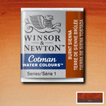 Winsor & Newton Cotman Watercolour Paint Burnt Sienna