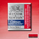 Winsor & Newton Cotman Watercolour Paint Cadmium Red Deep Hue 1/2 Pan