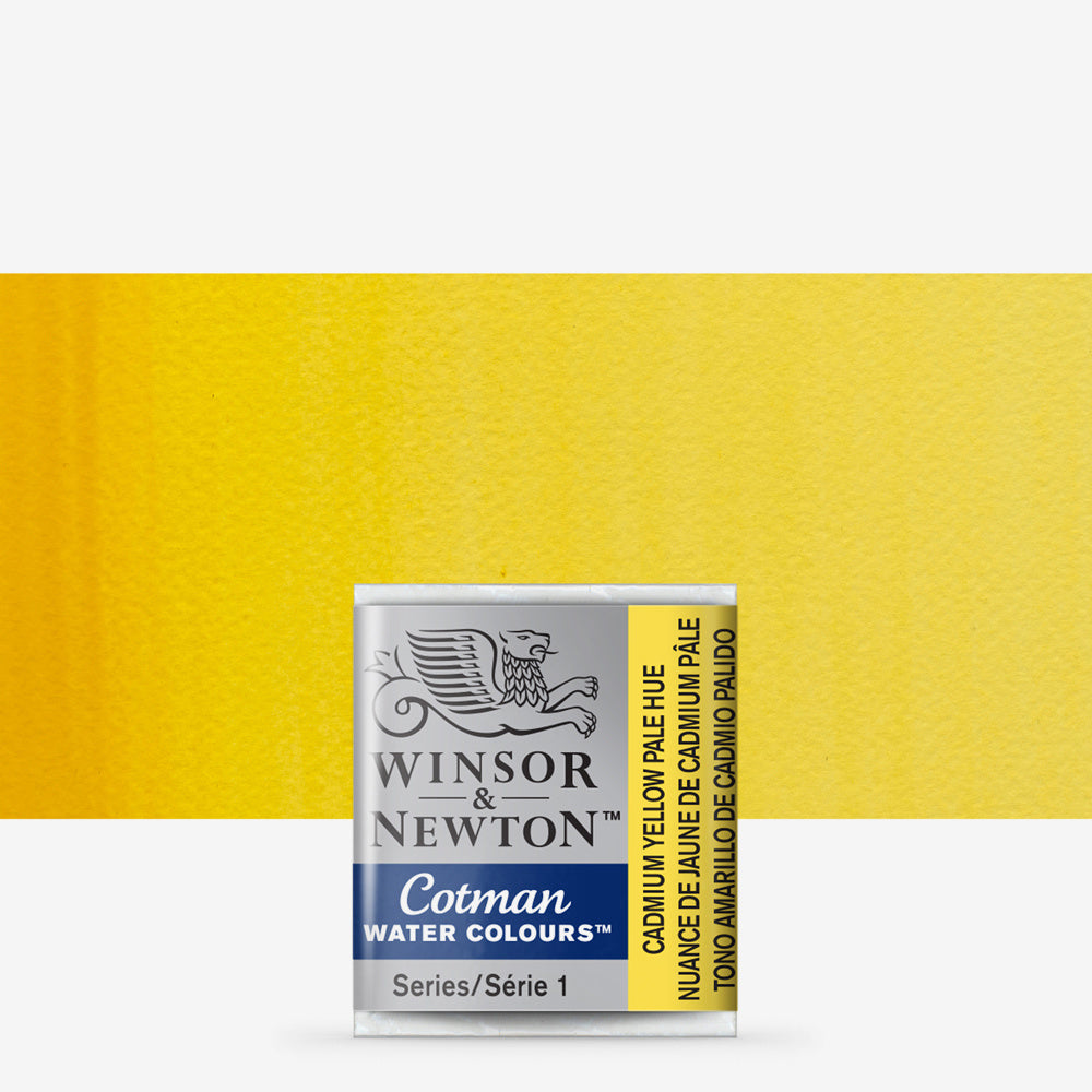 Winsor & Newton Cotman Watercolour Paint Cadmium Yellow Pale Hue