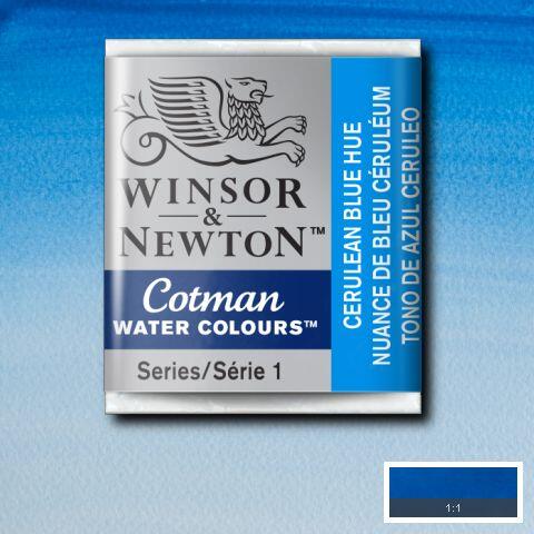 Winsor & Newton Cotman Watercolour Paint Cerulean Blue Hue