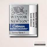 Winsor & Newton Cotman Watercolour Paint Chinese White 1/2 Pan