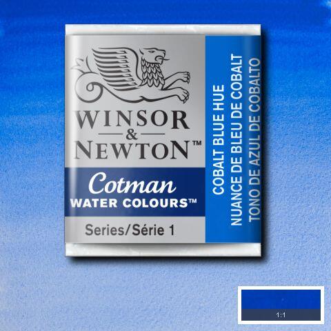 Winsor & Newton Cotman Watercolour Paint Cobalt Blue Hue
