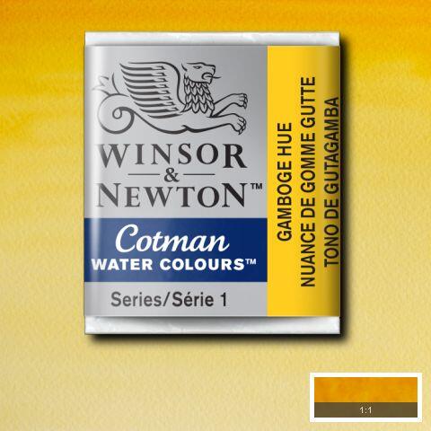 Winsor & Newton Cotman Watercolour Paint Gamboge Hue