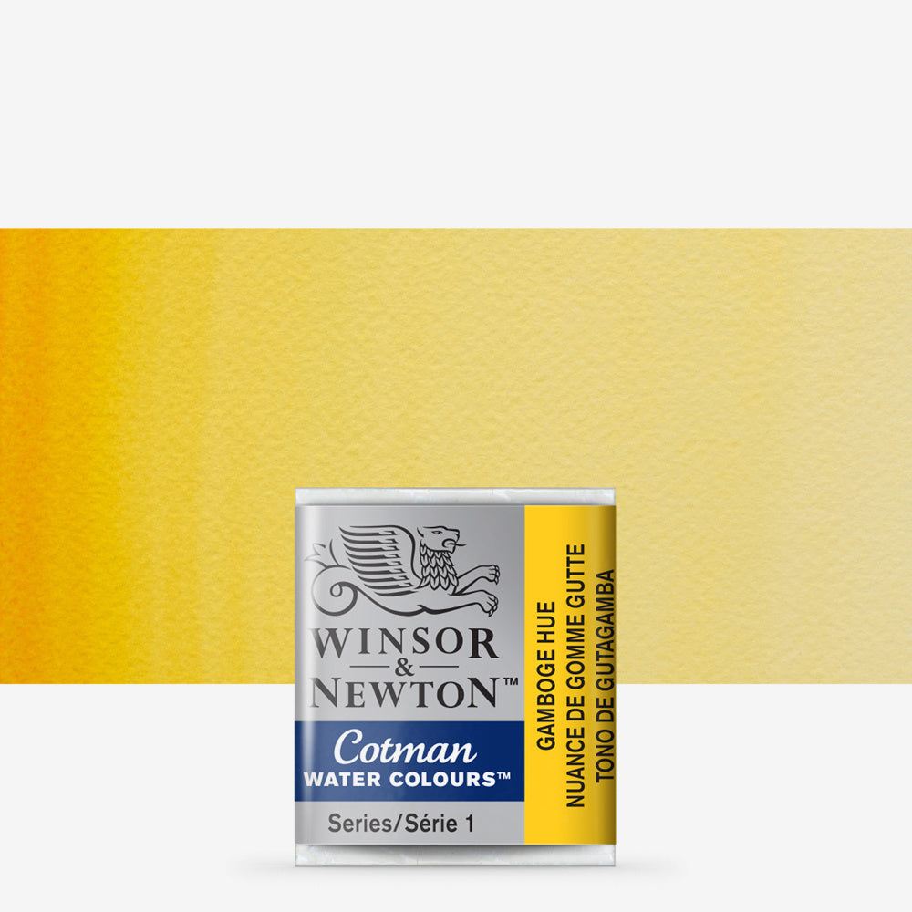 Winsor & Newton Cotman Watercolour Paint Gamboge Hue