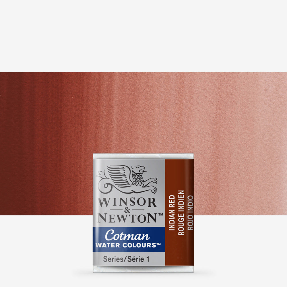 Winsor & Newton Cotman Watercolour Paint Indian Red