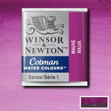Winsor & Newton Cotman Watercolour Paint Mauve 1/2 Pan